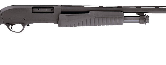 Escort HEFH12280501 Field Hunter  Full Size 12 Gauge Pump 3" 4+1 28" Black Chrome Vent Rib Barrel, Black Anodized Grooved Aluminum Receiver, Fixed Black Synthetic Stock, Right Hand