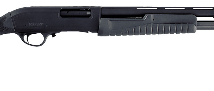 Escort HEFH2022051Y Field Hunter  Youth 20 Gauge Pump 3" 4+1 22" Black Chrome Vent Rib Barrel, Black Anodized Grooved Aluminum Receiver, Fixed Black Synthetic Stock, Right Hand