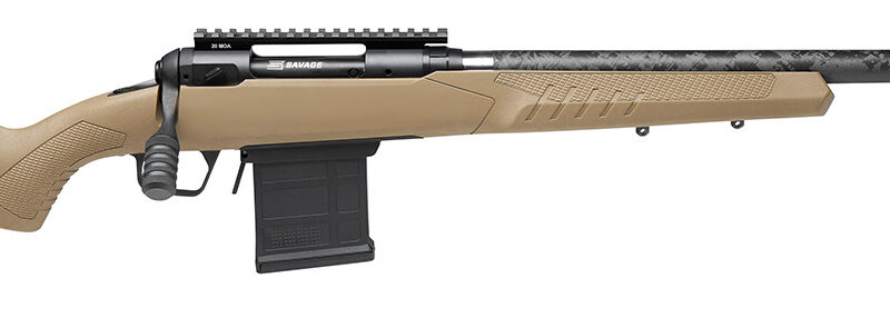 Savage Arms 57943 110 Carbon Tactical 6.5 PRC 8+1 24" Proof Research Carbon Fiber Wrapped Stainless Steel Barrel, Matte Black Carbon Steel Receiver, Synthetic Flat Dark Earth Adjustable AccuStock