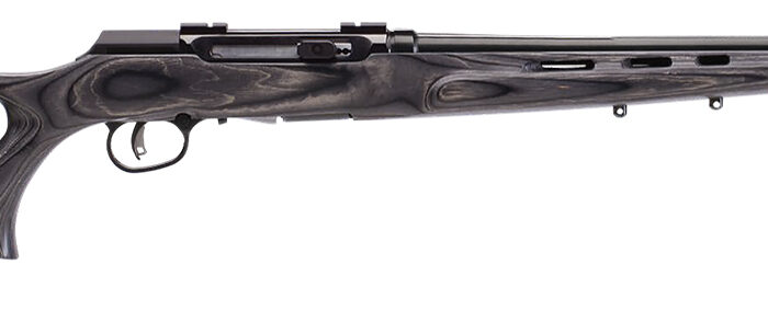 Savage Arms 47800 A Series Matte Gray Full Size 17 WSM 8+1 22" High Luster Heavy Barrel, High Luster Drilled & Tapped Carbon Steel Receiver, Matte Gray Thumbhole Laminate Stock, Right Hand