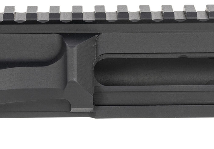 SilencerCo AC5065 SCO15 Stripped Upper Receiver Black Anodized Aluminum for Mil-Spec AR-15 Lower