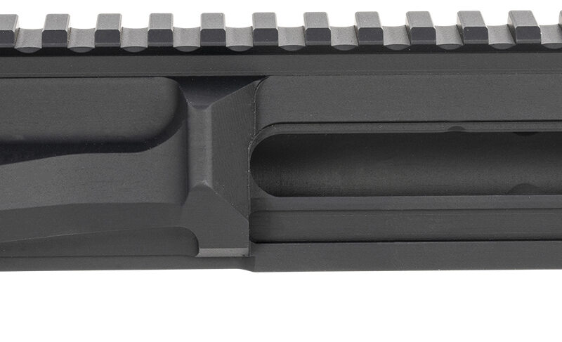 SilencerCo AC5065 SCO15 Stripped Upper Receiver Black Anodized Aluminum for Mil-Spec AR-15 Lower