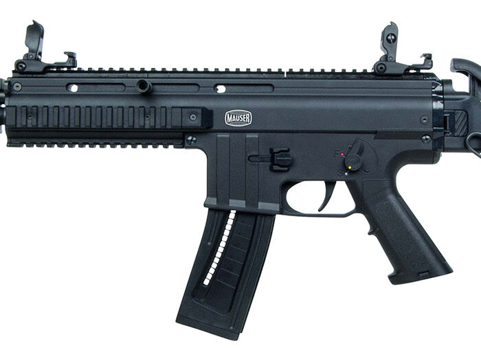 Mauser Rimfire 4150013CA M-15 *CA Compliant 22 LR Caliber with 10+1 Capacity, 16.50" Barrel, Black Metal Finish & Side Folding Adjustable Cheekrest Black Stock Right Hand (Full Size)