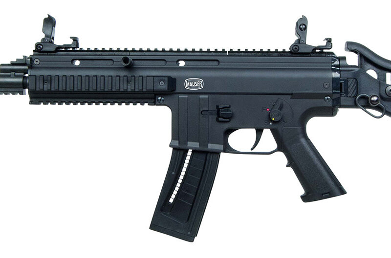 Mauser Rimfire 4150013CA M-15 *CA Compliant 22 LR Caliber with 10+1 Capacity, 16.50" Barrel, Black Metal Finish & Side Folding Adjustable Cheekrest Black Stock Right Hand (Full Size)