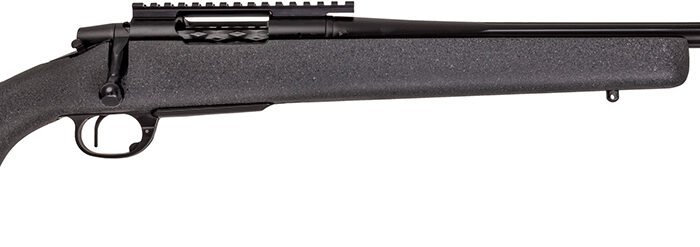 Remington Firearms (New) R68893 Alpha 1 Hunter 243 Win 4+1 22" Fluted, Satin Black Barrel/Rec, Gray Speckled AG Composite Carbon Fiber Stock w/Pachmyer Recoil Pad, Timney Elite Hunter Trigger