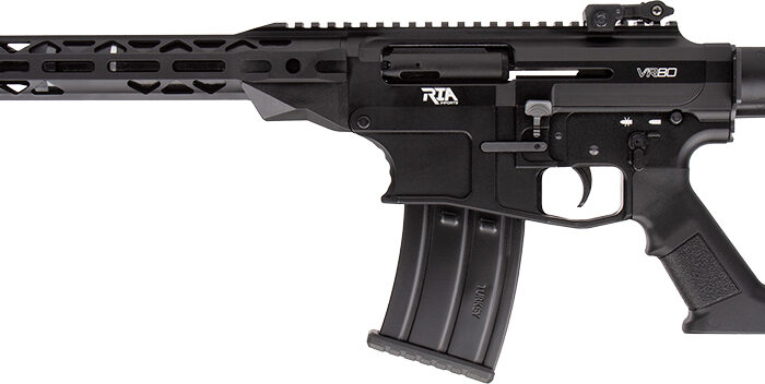 Rock Island VR80LH VR80  12 Gauge 3" 20" 5+1 Black Anodized Rec Black Fixed Thumbhole Stock Left Hand