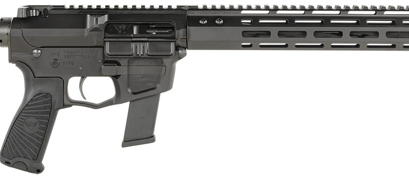 Wilson Combat TRAR9GB91610 AR9G Carbine 9mm Luger 17+1 16" Black Match Grade Threaded Barrel, Black Armor-Tuff Aluminum Receiver, M-LOK Handguard, Black Synthetic Rogers Super-Stoc w/Cam-Lock Stock