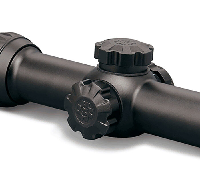 Konus 7184 KonusPro M-30 Matte Black 1-4x 24mm 30mm Tube Illuminated Dual Blue/Red Circle Dot Reticle