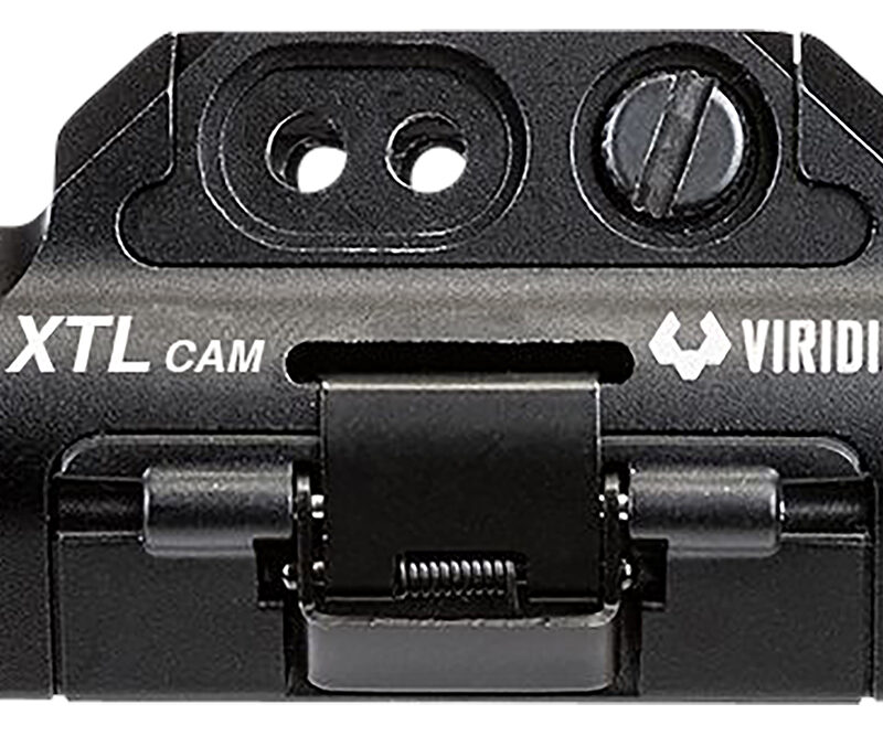 Viridian 9900016 XTLcam Gen 3 with Tactical Light and HD Camera X Series Black 500 Lumens White LED/1920x1080 HD Camera with Microphone