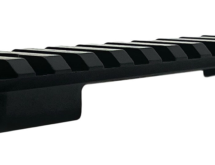 DNZ LPR0302 Freedom Reaper Picatinny Rail-20MOA with 8-40 Screw Holes  Black Anodized Savage