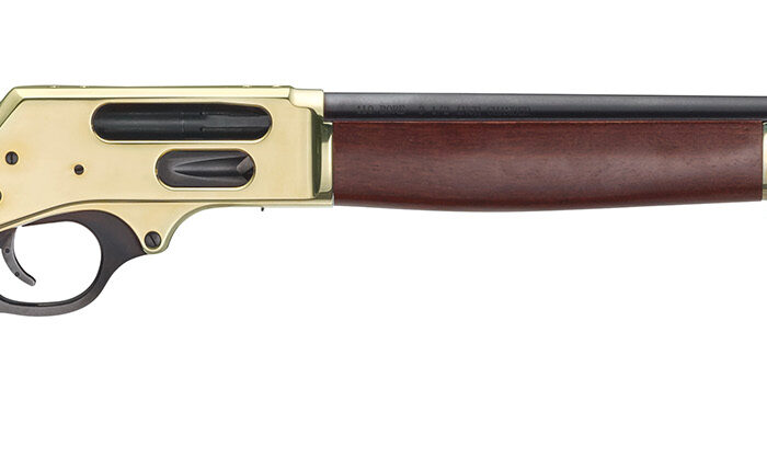 Henry H018BAH410 Axe  410 Bore 5+1 15.14" Blued Barrel, Fixed American Walnut