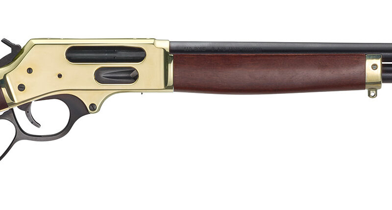 Henry H018BAH410 Axe  410 Bore 5+1 15.14" Blued Barrel, Fixed American Walnut