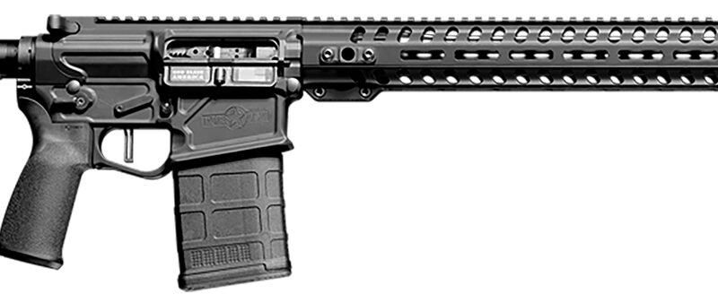 Patriot Ordnance Factory 01734 Rogue Prescott 6.5 Creedmoor 20" DI 20+1 Black Anodized Rec 14.50" Renegade M-LOK Stainless Steel Fluted Barrel Black Adjustable Stock Black Polymer MFT Grip Right Hand