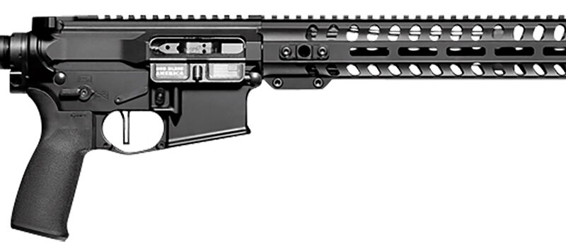 Patriot Ordnance Factory 01646 Minuteman Direct Impingement 350 Legend 16.50" 10+1 Black Hardcoat Anodized Rec 14.5" M-Lok Handguard Black Nitride Barrel Black Polymer 6 Position MFT Stock & Grip
