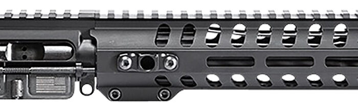 Patriot Ordnance Factory  Minuteman Complete Upper 5.56x45mm NATO 10.50" Black Nitride Barrel Aluminum Black Anodized Receiver 9" M-LOK Handguard Lo Pro DI Gas Block (Mid Length)