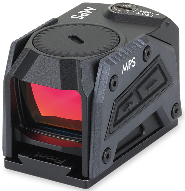 Steiner 8700-MPS Micro Pistol Sight  Matte Black 1 x 20 mm x 16 mm 3.3 MOA Red Dot