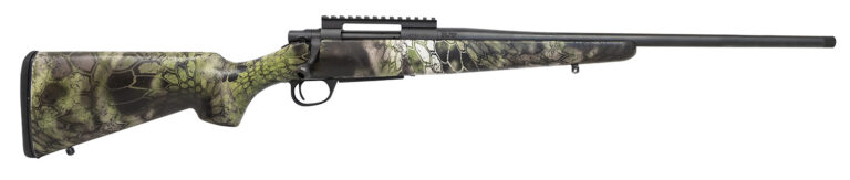 Howa HCSL308KAC 1500 Superlite Full Size 308 Win 5+1 20" Blued Threaded Barrel, Blued Picatinny Rail Steel Receiver, Kryptek Altitude Fixed Stocky's Synthetic Stock