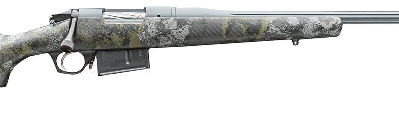Bergara Rifles BPR26308 Premier Canyon 308 Win 3+1 20" Sniper Gray Cerakote Fluted Barrel, Sniper Gray Cerakote Steel Receiver, Swamper Rouge Camo AG Composite Stock
