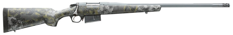 Bergara Rifles BPR2665CM Premier Canyon 6.5 Creedmoor 3+1 20" Sniper Gray Cerakote Fluted Barrel, Sniper Gray Cerakote Steel Receiver, Swamper Rouge Camo AG Composite Stock