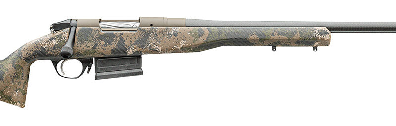 Bergara Rifles BPR34308 Premier Divide 308 Win 5+1 22" Carbon Fiber CURE Carbon Fiber Barrel, Patriot Brown Cerakote Steel Receiver, Erosion Rogue Camo AG Composite Chalk Branch Stock