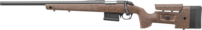 Bergara Rifles B14LM301LC B-14 HMR 300 Win Mag 5+1 26" Graphite Black Cerakote Barrel, Black Speckled Brown Molded w/Mini-Chassis, Adjustable LOP & Cheek Piece Stock, Left Hand