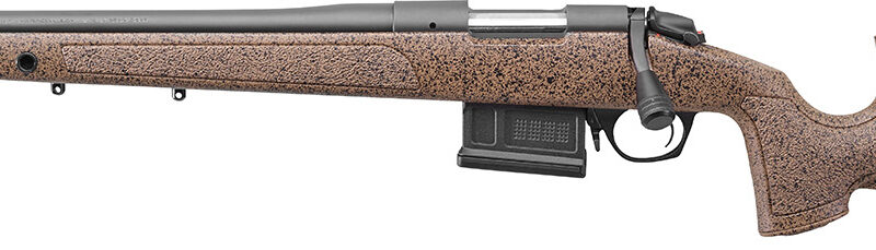 Bergara Rifles B14LM301LC B-14 HMR 300 Win Mag 5+1 26" Graphite Black Cerakote Barrel, Black Speckled Brown Molded w/Mini-Chassis, Adjustable LOP & Cheek Piece Stock, Left Hand