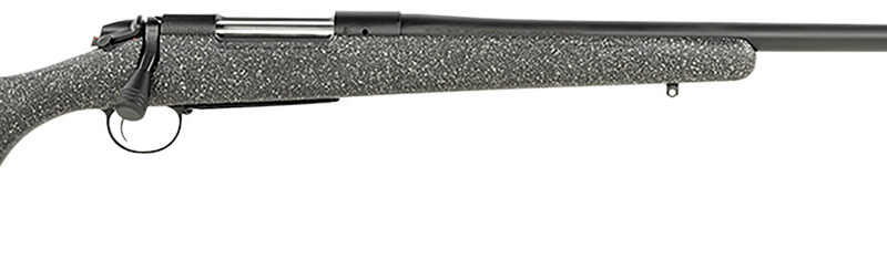 Bergara Rifles B14LM502C B-14 Ridge 7mm Rem Mag 3+1 24" Graphite Black Cerakote Barrel, Graphite Black Cerakote Steel Receiver, Gray Speckled Black Fixed American Style Stock, Right Hand