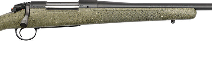 Bergara Rifles B14LM101C B-14 Hunter 300 Win Mag 3+1 24" Graphite Black Cerakote Barrel, SoftTouch Speckled Green Fixed American Style Stock