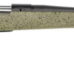 Bergara Rifles B14L102C B-14 Hunter 270 Win 3+1 24" Graphite Black Cerakote Barrel, SoftTouch Speckled Green Fixed American Style Stock 2 142730