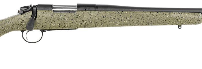 Bergara Rifles B14L102C B-14 Hunter 270 Win 3+1 24" Graphite Black Cerakote Barrel, SoftTouch Speckled Green Fixed American Style Stock