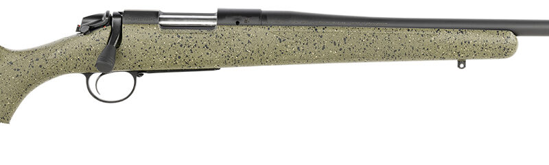 Bergara Rifles B14L102C B-14 Hunter 270 Win 3+1 24" Graphite Black Cerakote Barrel, SoftTouch Speckled Green Fixed American Style Stock