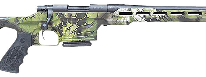Howa HMXL762KAC M1500 Mini Excel Lite 7.62x39mm 20" TB 5+1, Kryptek Altitude HTI Excl Lite Chassis, Black Folding Stock