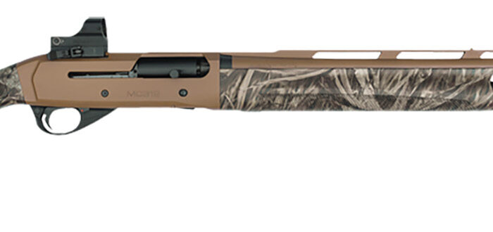 Girsan 390155 MC312 Gobbler 12 Gauge with 24" Barrel, 3.5" Chamber, 5+1 Capacity, Bronze Cerakote Metal Finish & Camo Synthetic Stock Right Hand (Full Size) Includes Red Dot