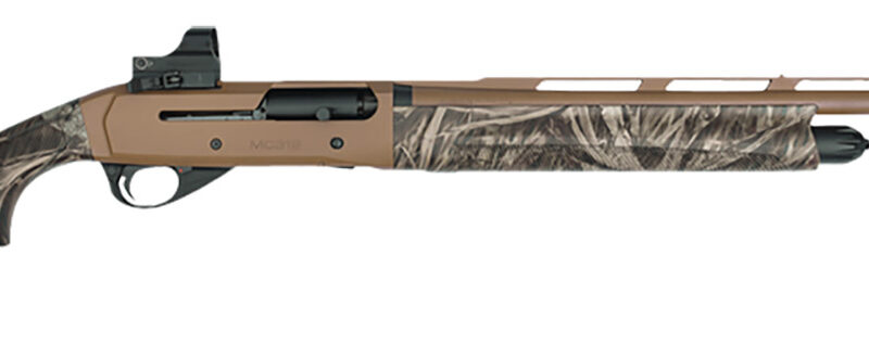 Girsan 390155 MC312 Gobbler 12 Gauge with 24" Barrel, 3.5" Chamber, 5+1 Capacity, Bronze Cerakote Metal Finish & Camo Synthetic Stock Right Hand (Full Size) Includes Red Dot