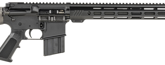 Bushmaster 0010010BLK XM-15 E2S 450 Bushmaster 5+1 20" Barrel, Black Barrel/Receiver, Snake Charmer Muzzle Brake, 14" M-LOK  Free Float Rail, A2 Stock, Aluminum Magazine, Optics Ready