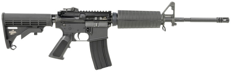Bushmaster 0010011BLK M4 Patrolman's  5.56x45mm NATO 16" 30+1 Black Rec/Barrel Black 6 Position Collapsible Stock Black Polymer Grip A2 Front Sight Right Hand