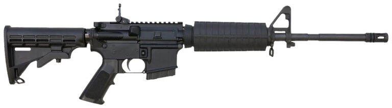 Bushmaster 0010011CA M4 Patrolman's  5.56x45mm NATO 16" 10+1 Black Rec/Barrel Black 6 Position Collapsible Stock Black Polymer Grip A2 Front Sight Right Hand