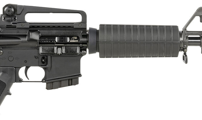 Bushmaster 0010004CA M4 Patrolman's  5.56x45mm NATO Caliber with 16" Barrel, 10+1 Capacity, Black Metal Finish, Black 6 Position Collapsible Stock & Black Polymer Grip Right Hand