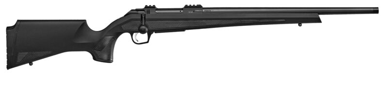 CZ-USA 07408 CZ 600 Alpha Full Size 30-06 Springfield 3+1 20" Black Steel Threaded Barrel, Black Aluminum Receiver, Picatinny Rail, Black Fixed Soft Touch Stock, Right Hand