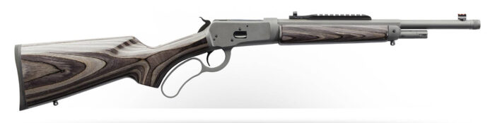Chiappa Firearms 920410 Wildlands 1892 Full Size 44 Mag 5+1 16.50" Mystikote Dark Gray Steel Threaded Barrel, Mystikote Dark Gray Picatinny Rail Steel Receiver, Fixed Black Laminate Stock, Right Hand