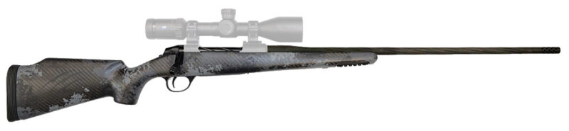 Fierce Firearms FRG68W24BU Twisted Rage  Full Size 6.8 Western 3+1 24" Black Cerakote Fluted Threaded Barrel, Black Cerakote Steel Receiver, Urban Camo C3 Carbon Rage w/Pic Rail Carbon Fiber Stock