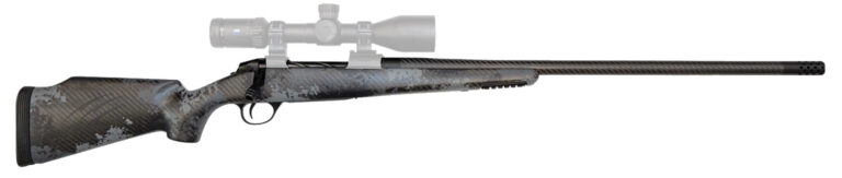 Fierce Firearms FCRG65CM20TP Carbon Rage  Full Size 6.5 Creedmoor 4+1, 20" C3 Carbon Fiber Barrel, Tungsten Gray Cerakote Titanium Receiver, Phantom Camo Fixed Fierce Tech C3 Stock, Right Hand