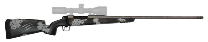 Fierce Firearms LRR65CMTPV4 Twisted Rival LR 6.5 Creedmoor 4+1 24" Tungsten Gray Cerakote Twisted Match Grade Barrel Tungsten Gray Cerakote Steel Phantom Camo Fixed Fierce Tech C3 Stock Right Hand