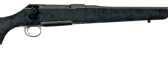 Sauer S1HSGP65C 100  6.5 PRC Caliber with 4+1 Capacity, 24" Barrel, Gray Cerakote Metal Finish & Gray Black Webbed Fixed HS Precision Stock Right Hand (Full Size)