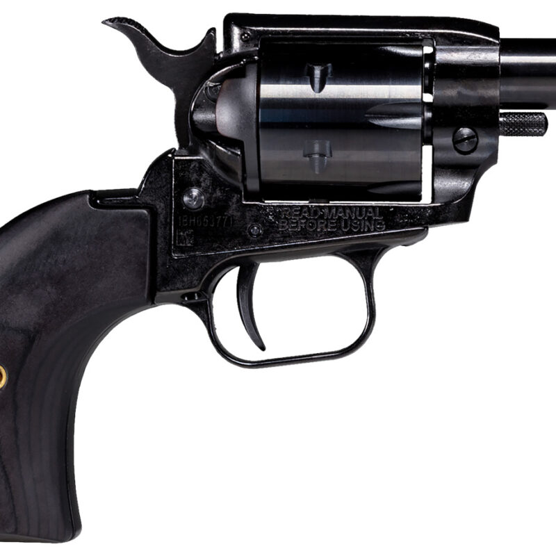 Heritage Mfg BK22B3BBK Barkeep  22 LR 6 Shot, 3.60" Black Oxide Steel Barrel, Black Oxide Zinc Alloy Frame, Black Oxide Cylinder, Black Laminate Grip, Manual Safety, Exposed Hammer