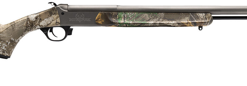 Traditions CR841104421 NitroFire VAPR 50 Cal 209 Primer 26" Gray Cerakote Fluted & Tapered Barrel, Drilled & Tapped Receiver, Realtree Edge Fixed Synthetic Stock