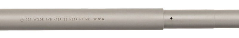 Ballistic Advantage BABL223017P Premium Series  223 Wylde 16" Midlength Gas System with SPR Profile Stainless Bead Blasted Finish 416R Stainless Steel for AR-15