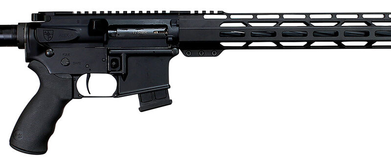 Alexander Arms RTA17BL Tactical  17 HMR 10+1 18" Black  Fluted/Threaded Barrel, Picatinny Rail Black Aluminum Receiver, Black B5 Bravo Synthetic Stock