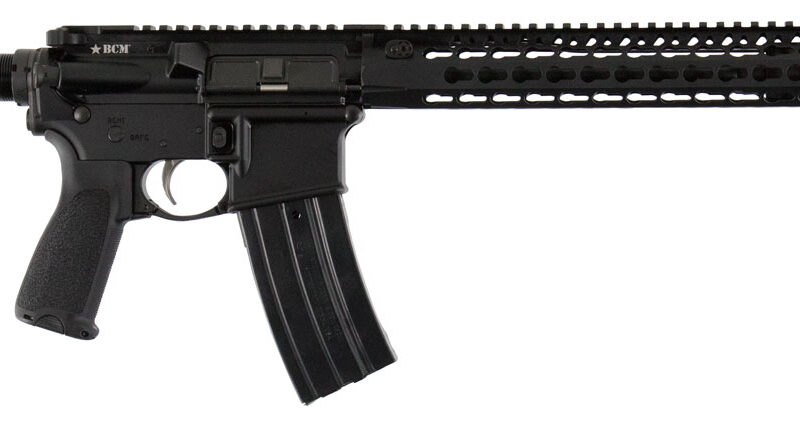 BCM 750790 RECCE-16 KMR-A 223 Rem,5.56x45mm NATO 16" 30+1 Black Hard Coat Anodized, Black Manganese Phosphate, 6 Position Stock