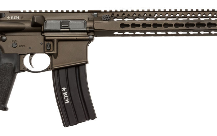 BCM 750790BRZ RECCE-16 KMR-A 223 Rem,5.56x45mm NATO 16" 30+1 Bronze Cerakote, Black Manganese Phosphate, 6 Position Stock Black Bravo Mod 3 Grip